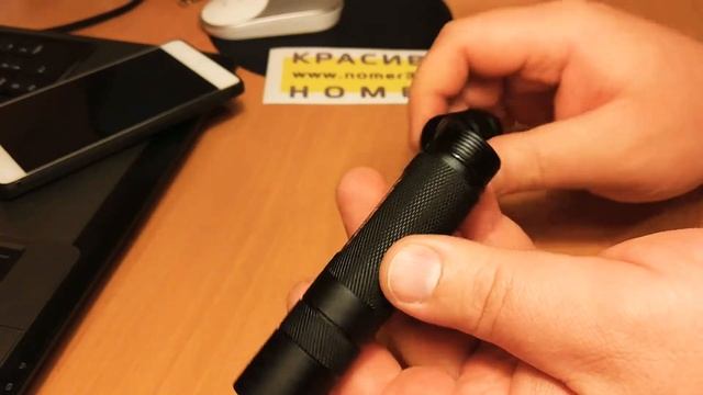 Китайский фонарик Utorch - копия Convoy S2. смотреть онлайн