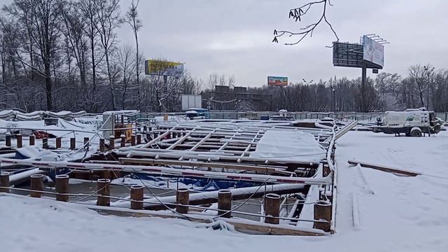 Притоннельная площадка перегона "Славянский Мир"-"Улица Генерала Тюленева" .03.01.21 смотреть онлайн