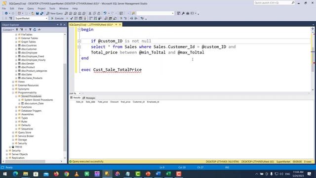 الاجراءات المخزنة داخل SQL server stored procedure مثال بالتفصيل смотреть онлайн
