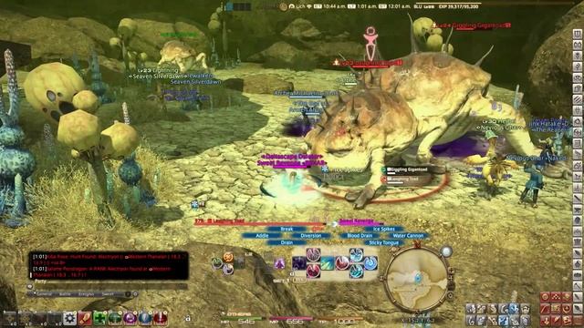 FFXIV Blue Mage Spell No. 32 Toad Oil смотреть онлайн