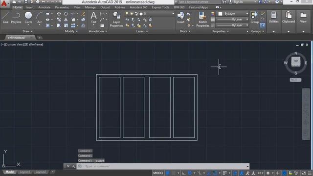 AutoCad 2D/3D Tutorials in Urdu/Hindi - part 28 block create & insert смотреть онлайн
