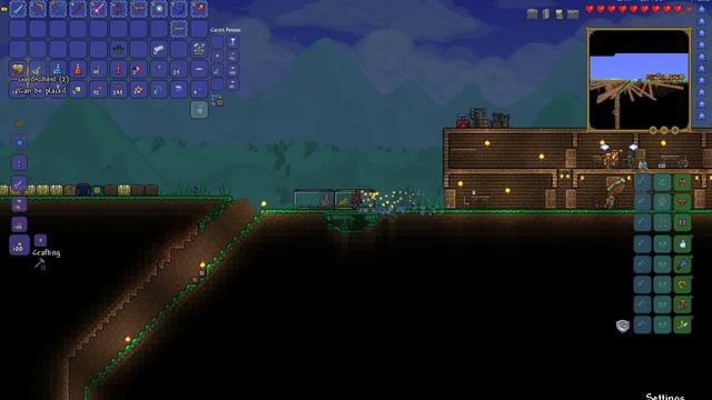 Terraria 1 сезон 8 серия (убиваем Скелетрона , открываем теневые сундуки) смотреть онлайн