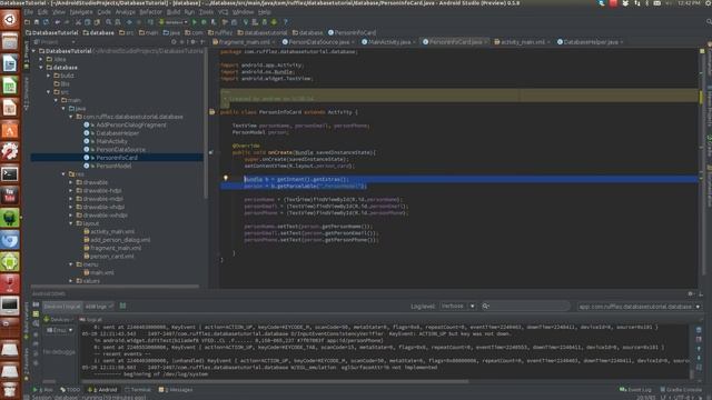 Android SQLite Database Tutorial Part 2 смотреть онлайн