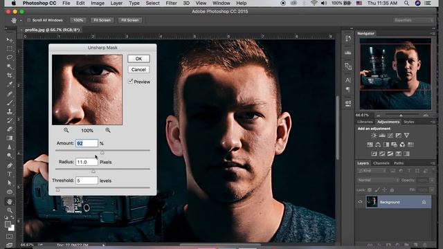 Photoshop Tutorial: Make Details POP with the Unsharp Mask (Nifty50) смотреть онлайн