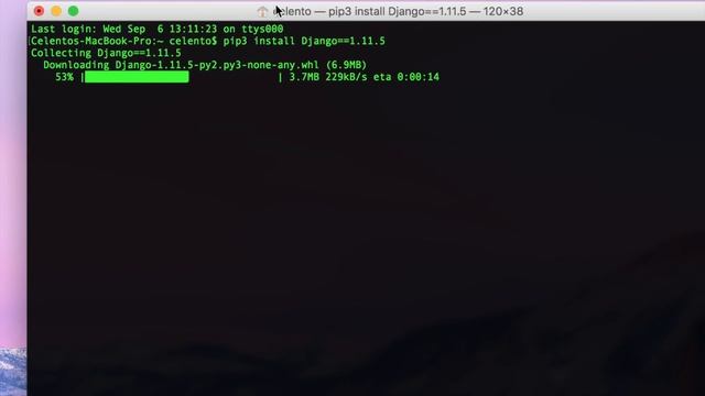 Install Django on macOS смотреть онлайн