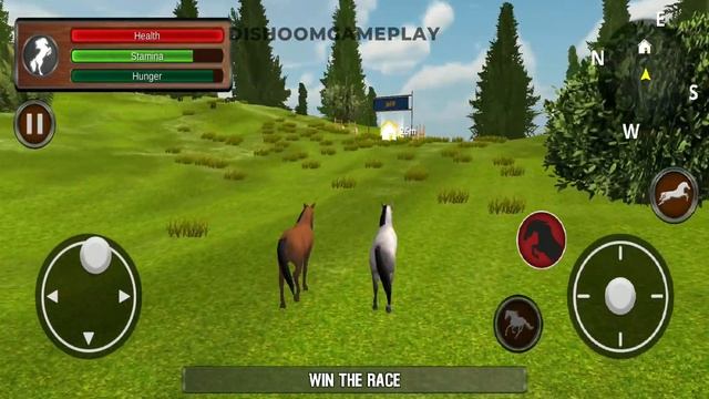 Virtual Horse Family Simulator Android Gameplay #2 | Dishoomgpyt #horse смотреть онлайн