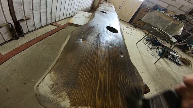 Светильник из слэба сосны своими руками. Handmade. Lamp Made Of Slab.