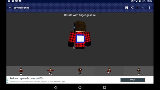 Herobrine Skins for Minecraft смотреть онлайн