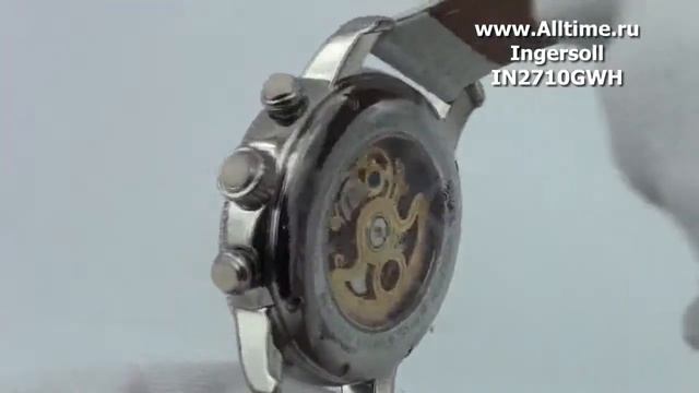 Женские наручные часы Ingersoll IN2710GWH смотреть онлайн
