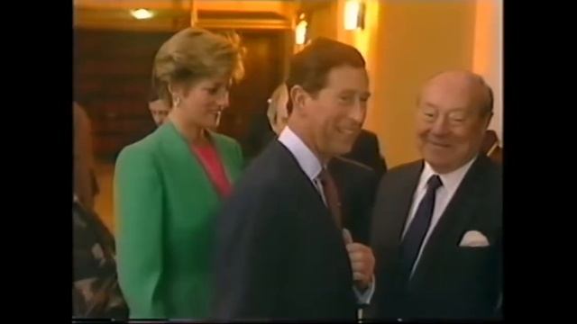 Princess Diana Arrives At Wembley Stadium For The 1991 FA Cup Final