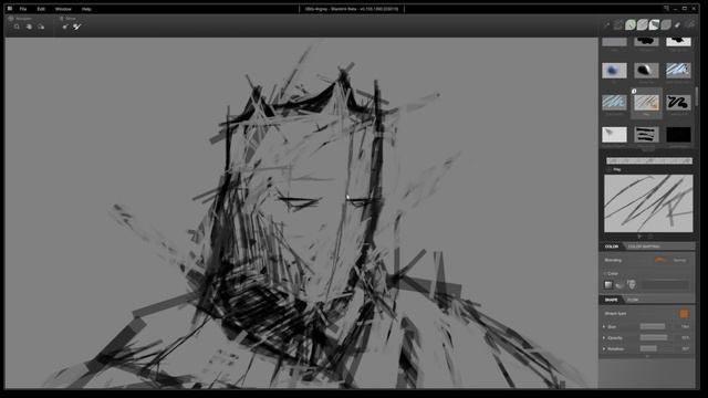 Black Ink v0.103.1393 Speed Painting: Sticks King смотреть онлайн