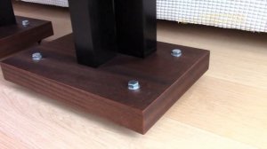 Подставки для колонок своими руками, окончание