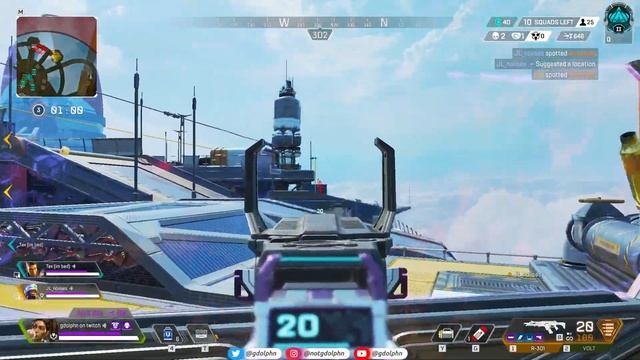 1.9K+ DMG! GDOLPHN RAMPART APEX LEGENDS GAMEPLAY NEW SEASON 18 смотреть онлайн