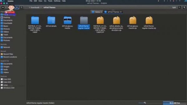 Installing Stunnigs rEFInd Boot Loader Themes