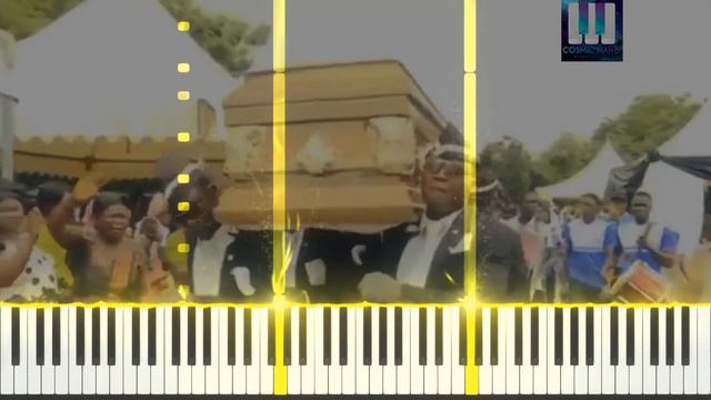 Coffin Dance Meme Song Piano Cover + [MIDI] смотреть онлайн