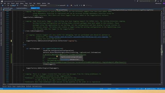ASP.NET Core Logging смотреть онлайн
