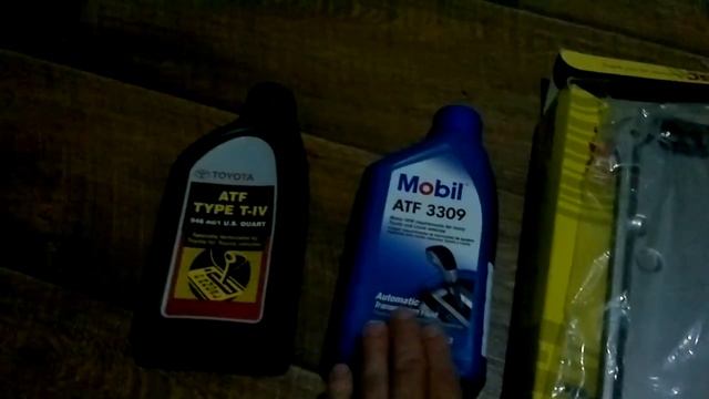 Toyota T-lV или Mobil ATF 3309 что выбрать? смотреть онлайн