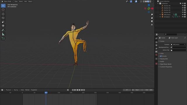 Using Blender and CamTrackAR to place Bruce Lee Into Your World смотреть онлайн