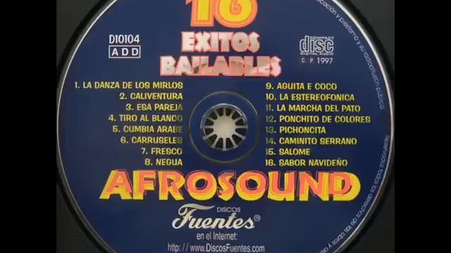 Afrosound 16 Exitos Bailables CD Completo Discos Fuentes (1997)