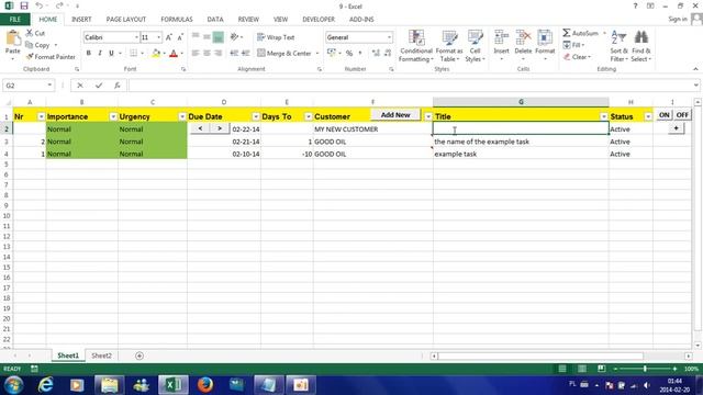 to do list in excel смотреть онлайн