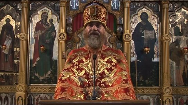 Архимандрит Амвросий (Юрасов). Злоречивые царства Божия не наследуют. Проповедь 7 октября 2012 г. смотреть онлайн