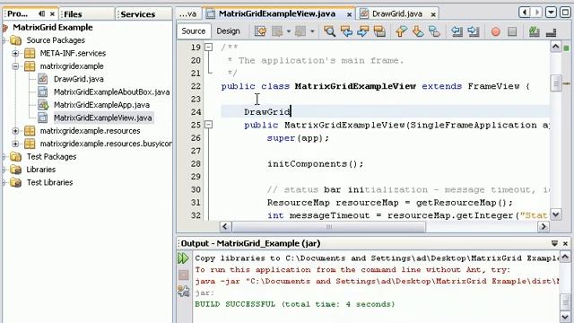 Java Grphics application development |Matrix Grid|Video tutorial|Java Programming|Video Tutorial смотреть онлайн
