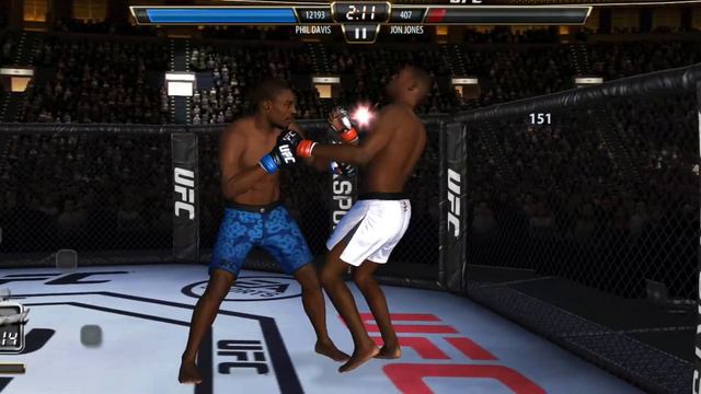 UFC MOBILE. Моя коллекция бойцов. Прохождение карьеры PHIL DAVIS. 219 бой смотреть онлайн