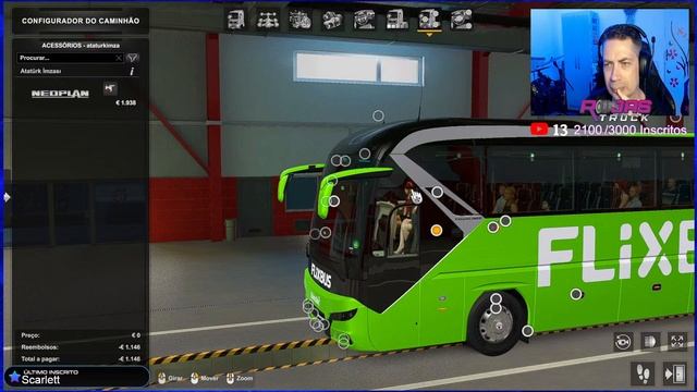 Mapa Base ETS2 I Neoplan New Tourliner !!! Comboio Europa !!!! смотреть онлайн