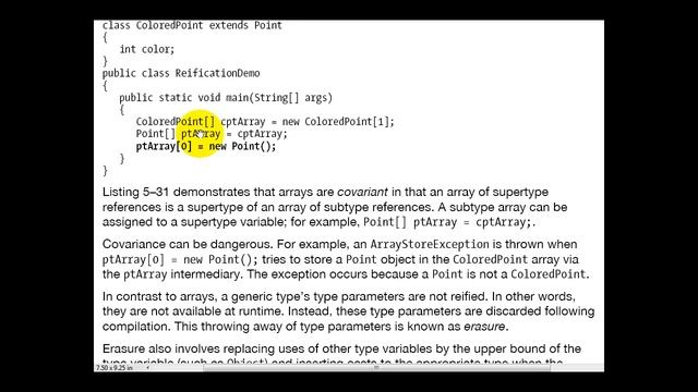 39 learn java for android development book level 2 Wildcards Reification erasure Generic смотреть онлайн