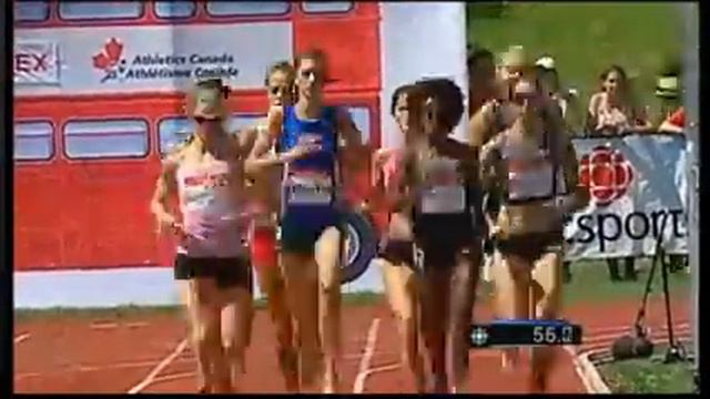 Melissa Bishop qualifies for the 2012 Olympic Games смотреть онлайн