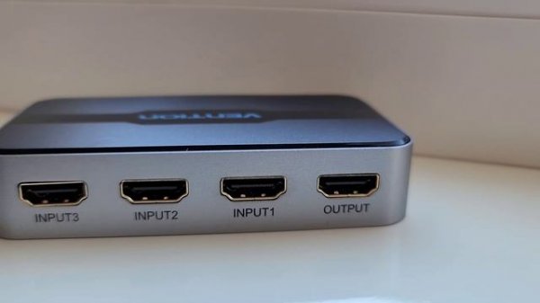 Vention HDMI разветвитель 3 в 1 AFFH0 Обзор и тест.