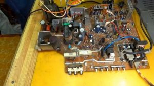 Ремонт телевизора HITACHI C21-TF330S. Курсы телемастеров.