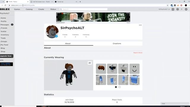 HOW TO ADD TERMINATED ROBLOX USERS 2019 OCTOBER WORKING смотреть онлайн