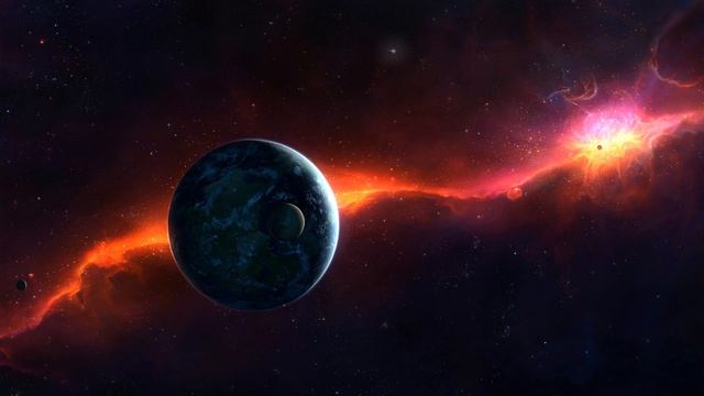 planets and galaxy space 4k live wallpaper for free in Windows 7/8/10/11 смотреть онлайн
