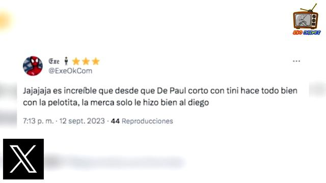 Rodrigo de Paul genera Revuelo tras su Primer Partido Sin Tini смотреть онлайн