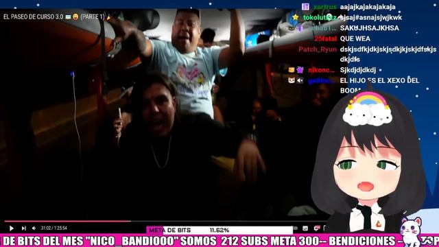 PASEO DE CURSO DIEGO GONZALES SE LO PONE A LA FICHA PILAR Y CARLITOS VERA QUEDA BORRACHO Y MAS смотреть онлайн