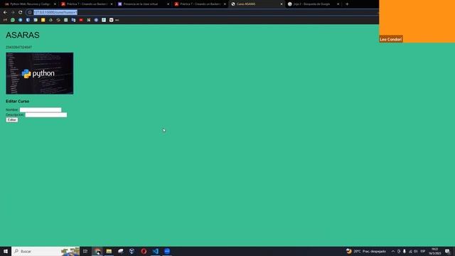 Clase 7 (Parte 2) - Backend con Python смотреть онлайн