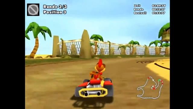Moorhuhn Kart 2 XXL! Прохождение, Часть Третья (3) Сэр Морхухн, я вызываю тебя смотреть онлайн