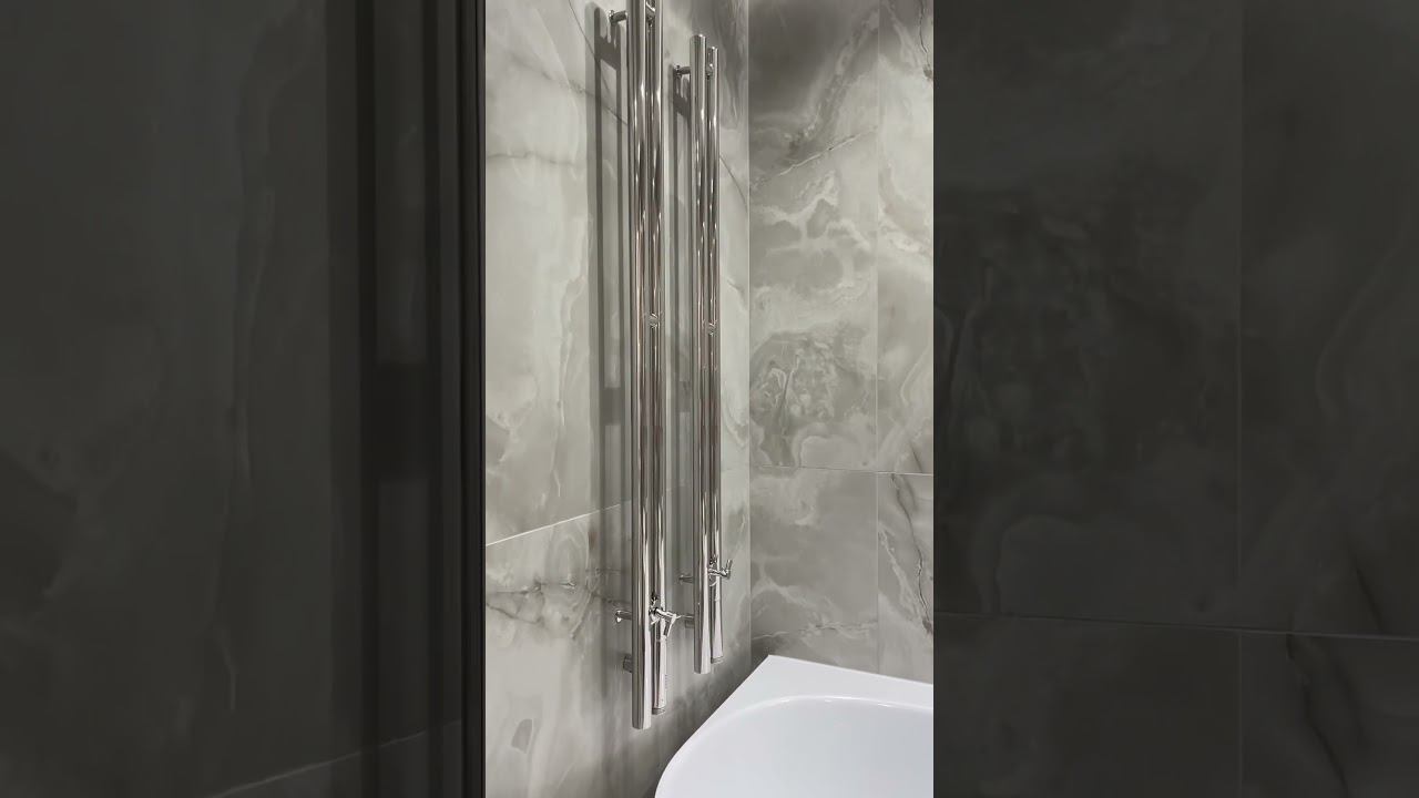 Дизайнерский ремонт ванной комнаты на объекте в ЖК The MID #дизайнерскийремонт смотреть онлайн