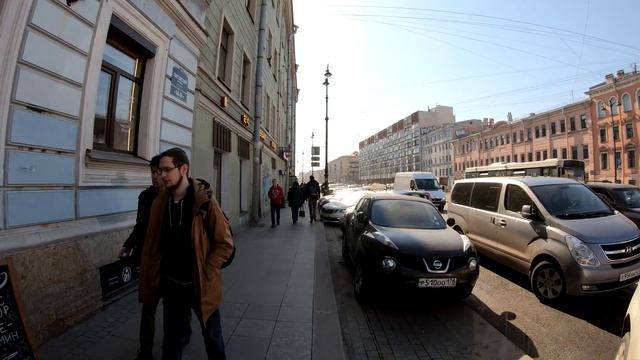 Saint Petersburg - Walking Ligovskiy Prospekt - Russia / Санкт-Петербург 4К
