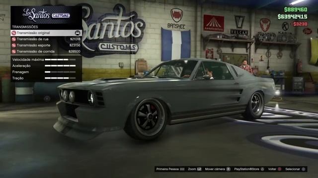 GTA 5 Velozes e Estilosos - Shelby Mustang GT500 ELEANOR 1967 смотреть онлайн