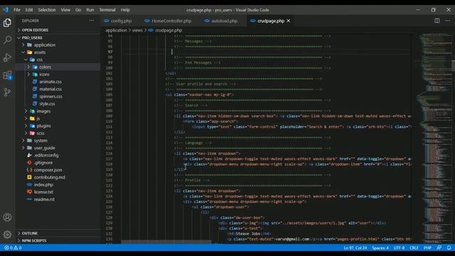 Codeigniter template integration | codeigniter CRUD Application Setup Bootstrap Web Template смотреть онлайн