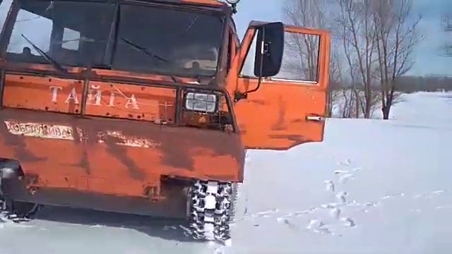 Вездеход ТТМ Тайга. Красавец! смотреть онлайн