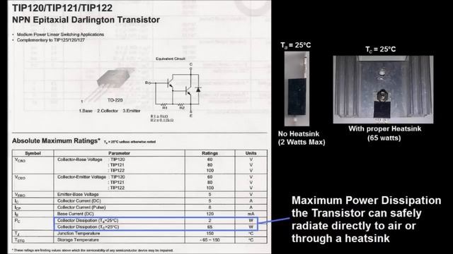 Transistor's Datasheet Tutorial смотреть онлайн
