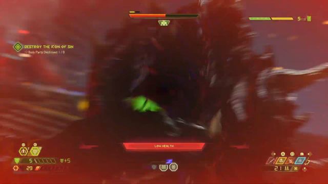 DOOM Eternal Icon of Sin full fight. смотреть онлайн