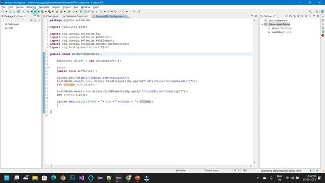 Handle WebTable in Selenium WebDriver | Selenium with Java смотреть онлайн