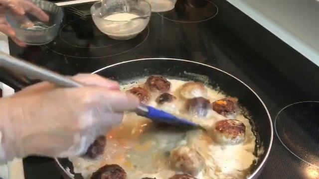 Паста Orzo с фрикадельками. Ну очень вкусно, красивая сервировка, как в ресторане?? смотреть онлайн