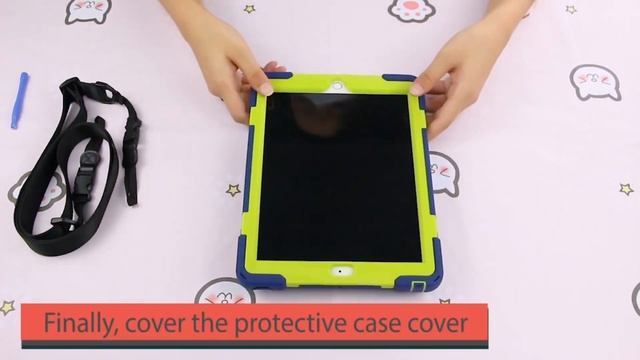 BATYUE iPad 9th/ 8th/ 7th Generation Case installation(iPad 10.2 inch Case 2021/2020/2019) смотреть онлайн