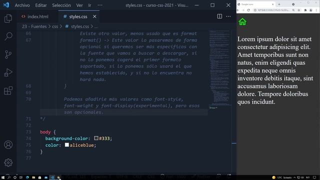 ? Cómo usar @FONT-FACE en CSS | CURSO de CSS Básico desde cero 2021 #56 смотреть онлайн