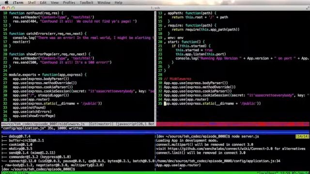 8 - How to structure a Node app смотреть онлайн